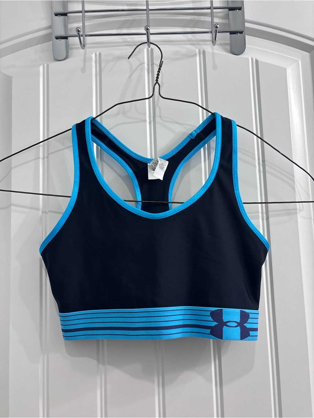 Under Armour Navy & Blue Racerback Sports Bra